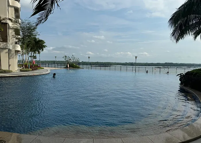 Bay Laurel Country Garden 2卧室 海景房 Danga Bay