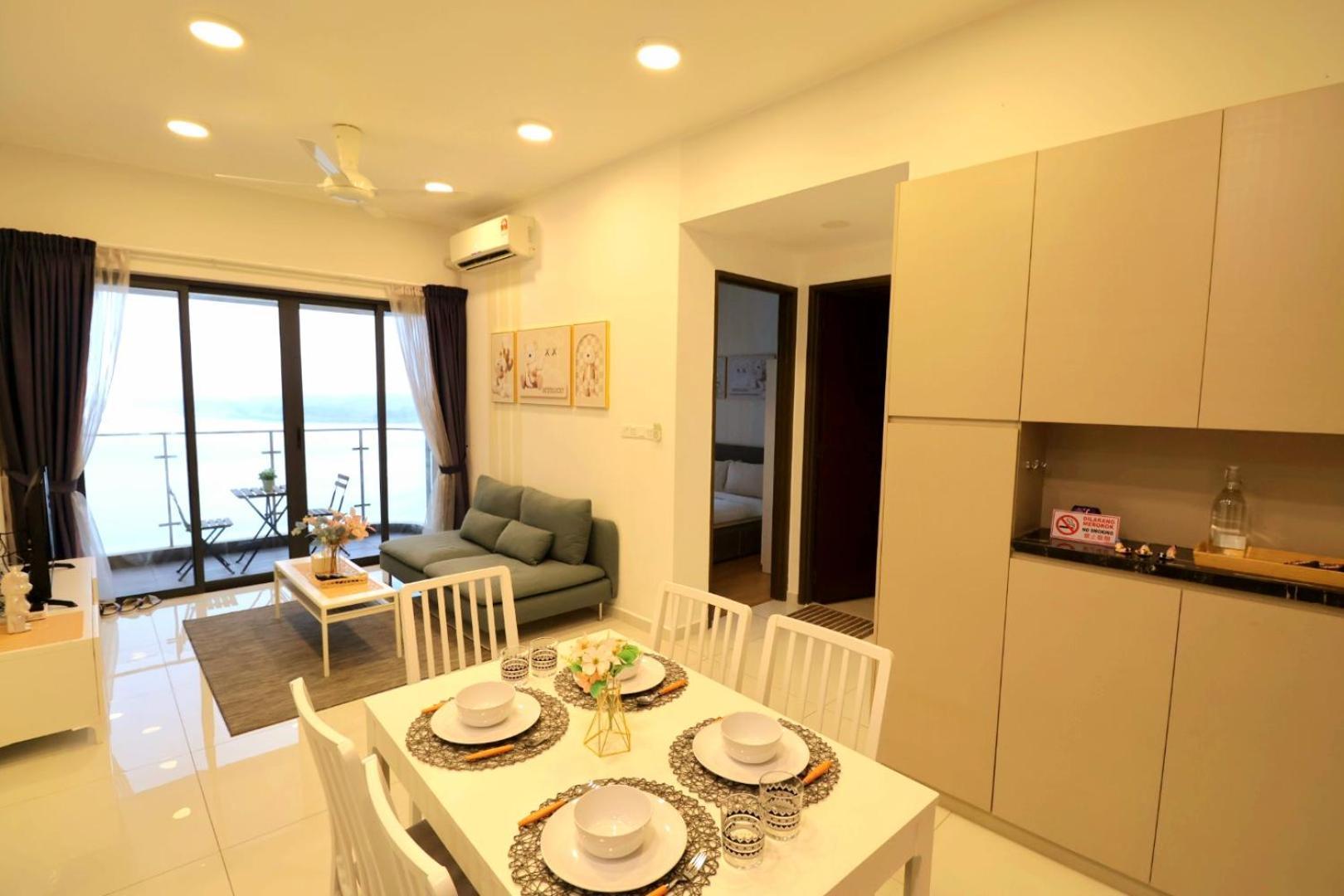Apartment Bay Laurel Country Garden 2卧室 海景房 Danga Bay