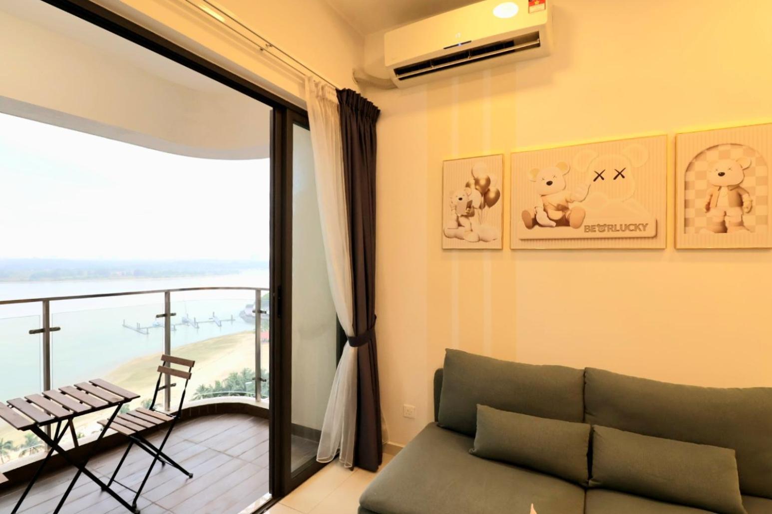 Bay Laurel Country Garden 2卧室 海景房 Danga Bay Apartment *