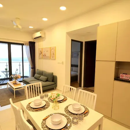 Bay Laurel Country Garden 2卧室 海景房 Danga Bay Apartment Johor Bahru Exterior photo